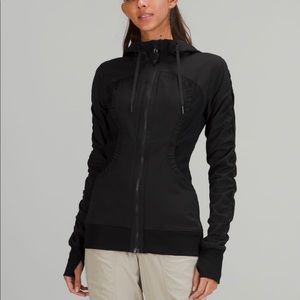 Lululemon Dance Studio Jacket, Black, Size 6